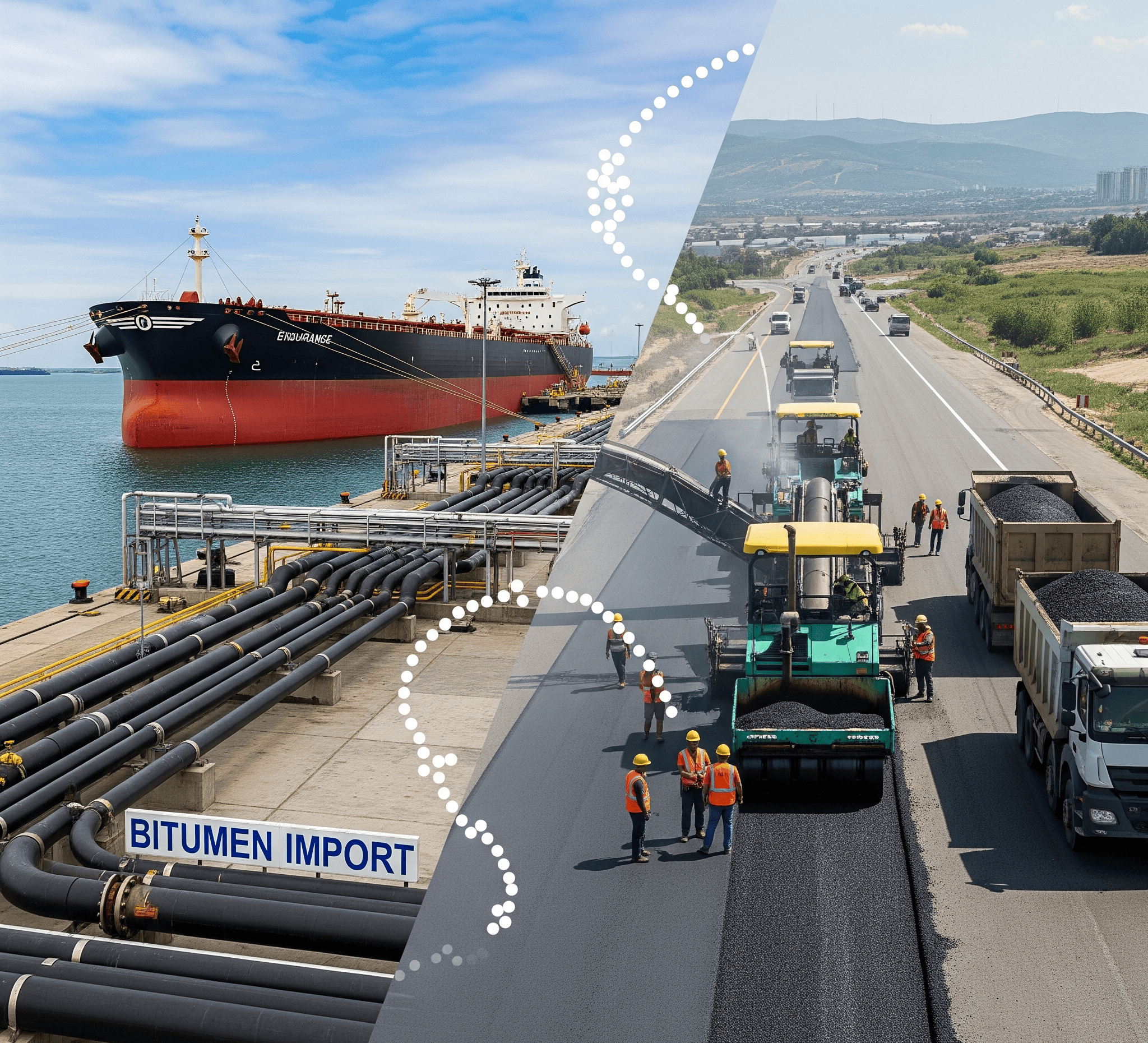 Petroleum import operations and products